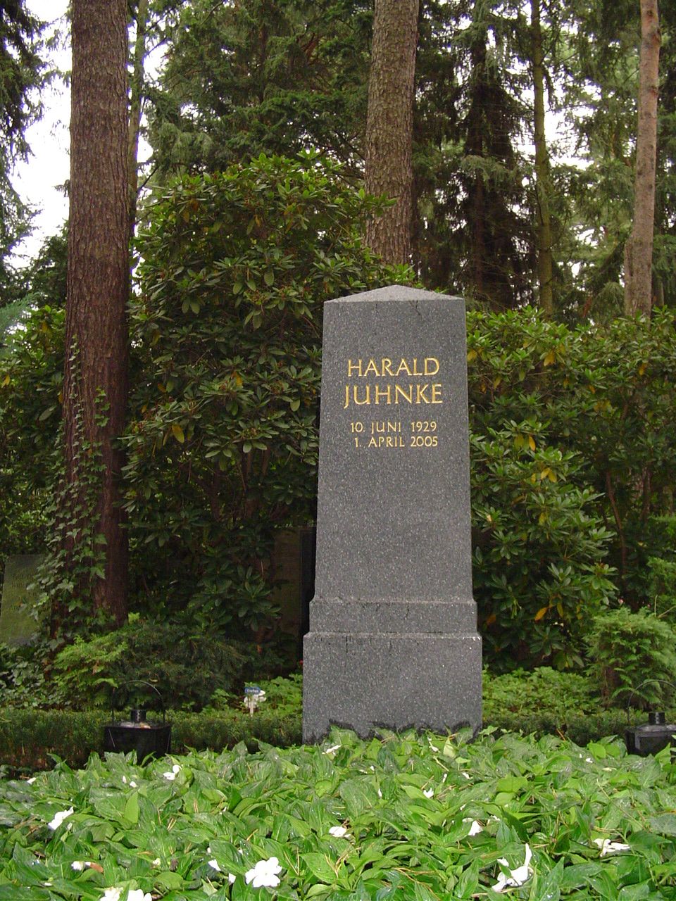 Grabstätte von Harald Juhnke